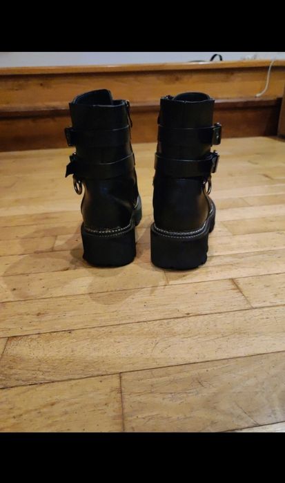 Buty z klamrami Alternative Goth punk metalhead