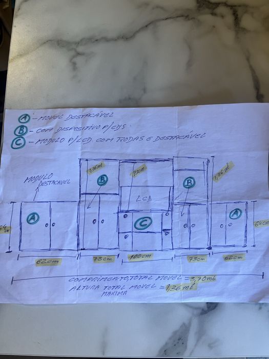 Móvel de Sala Destacável