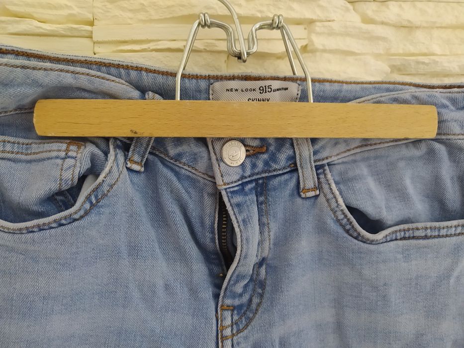 Skinny New look roz 36 dziury przetarcia
