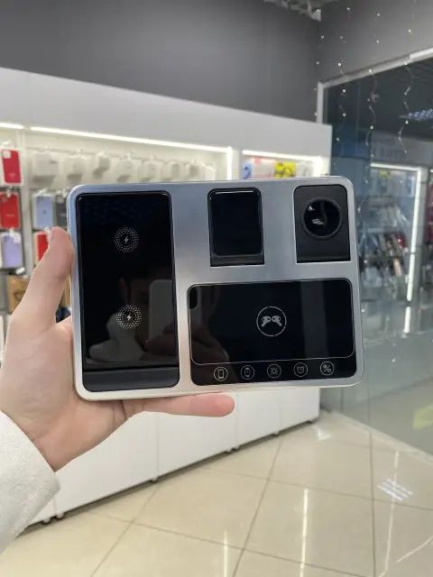 Бездротова Зарядка 4in1 Док-станція для iPhone + iWatch + Airpods