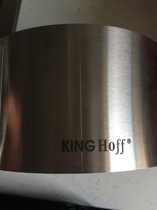 Obręcz do tortów regulowana KingHoff