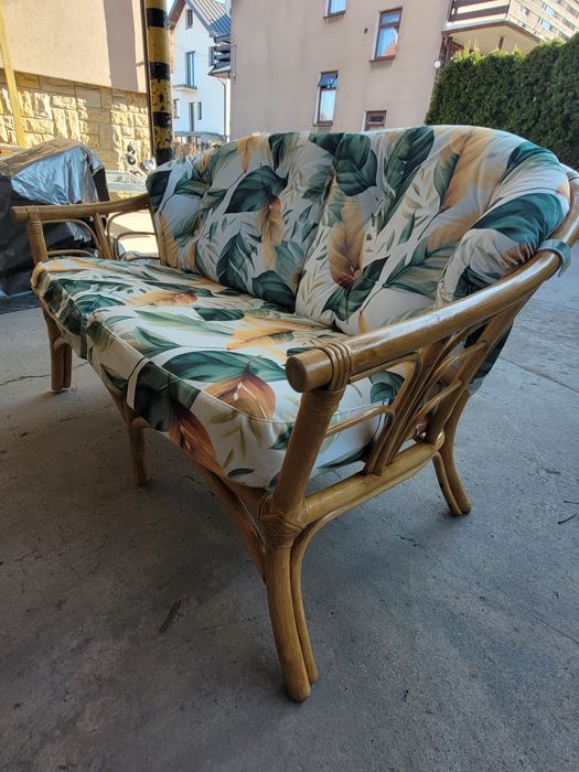 Meble z bambusa ogrodowe super stan