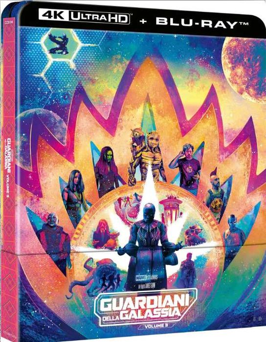 Guardians Strażnicy Galaktyki Vol.3 4K+BR steelbook+ LENTI