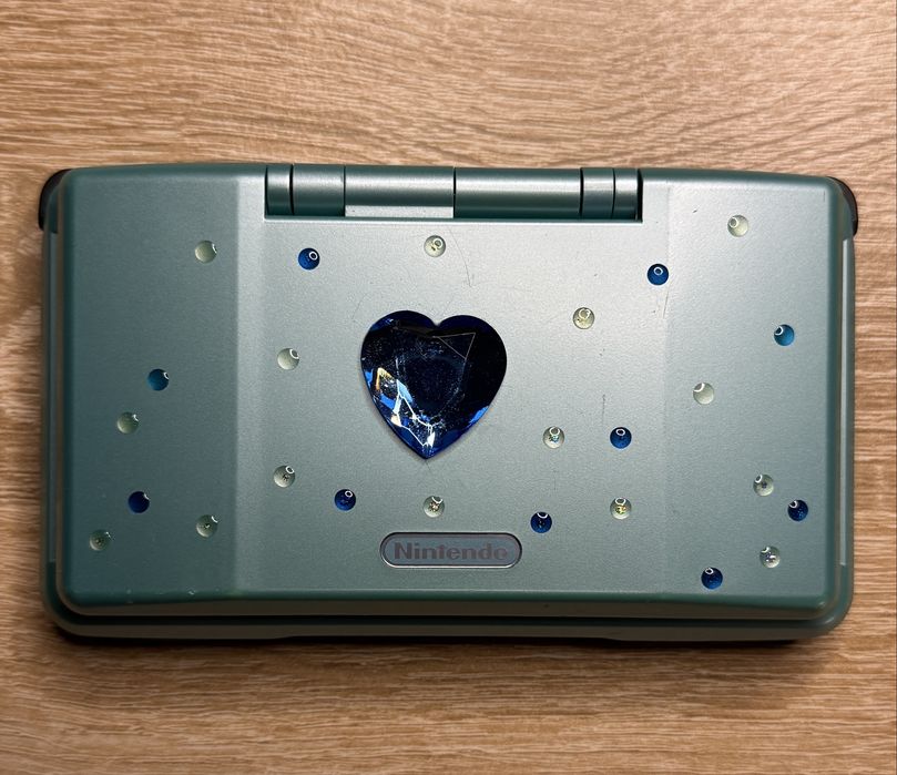 Портативная игровая приставка консоль Nintendo DS Fat Teal