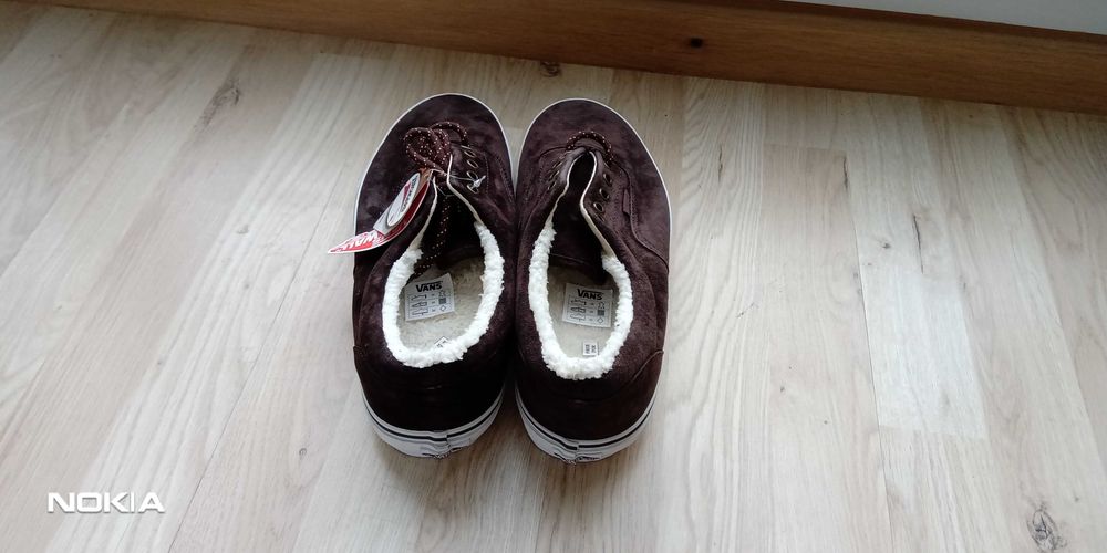 Vans Pig Suede Fleece Brown VN-0 QFK76A Roz.44,,5