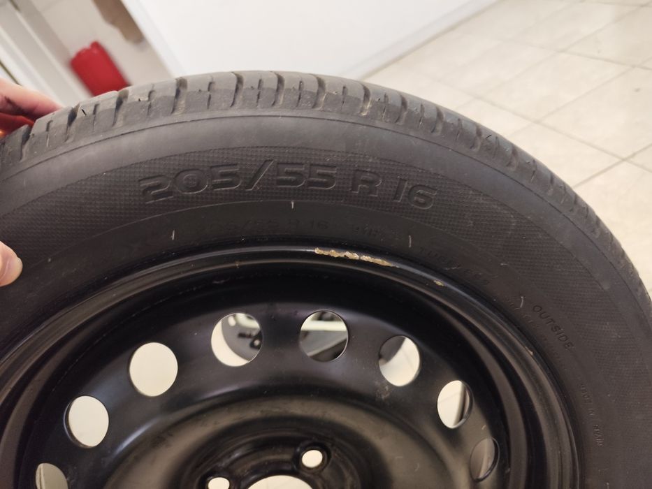 3 Rodas Suplentes Renault - VW - Fiat - Com Macaco e Ferramentas