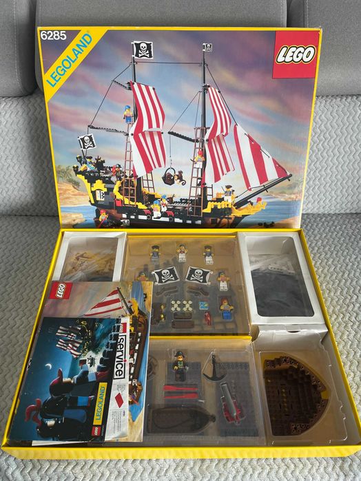 Lego 6285 Black Seas Barracuda = STAN KOLEKCJONERSKI dostawa za DARMO