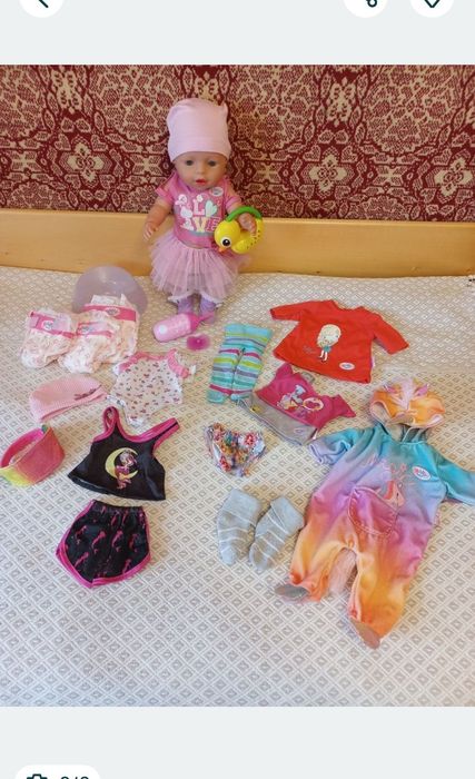 Zapf creation. Baby born. Лялька Бебі борн ростом 43 см. Беби Борн. Оригинал.