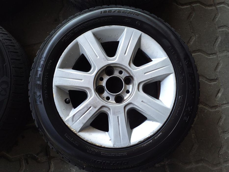 Jantes Fiat R14 Com Pneus 185/60 Furação 4X98