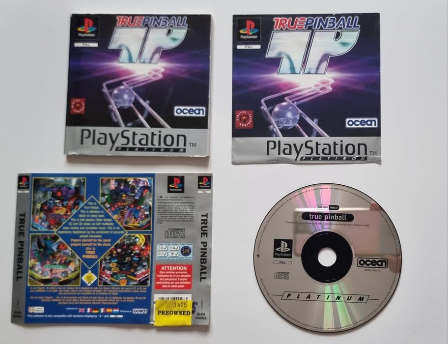 True Pinball ps1 psx