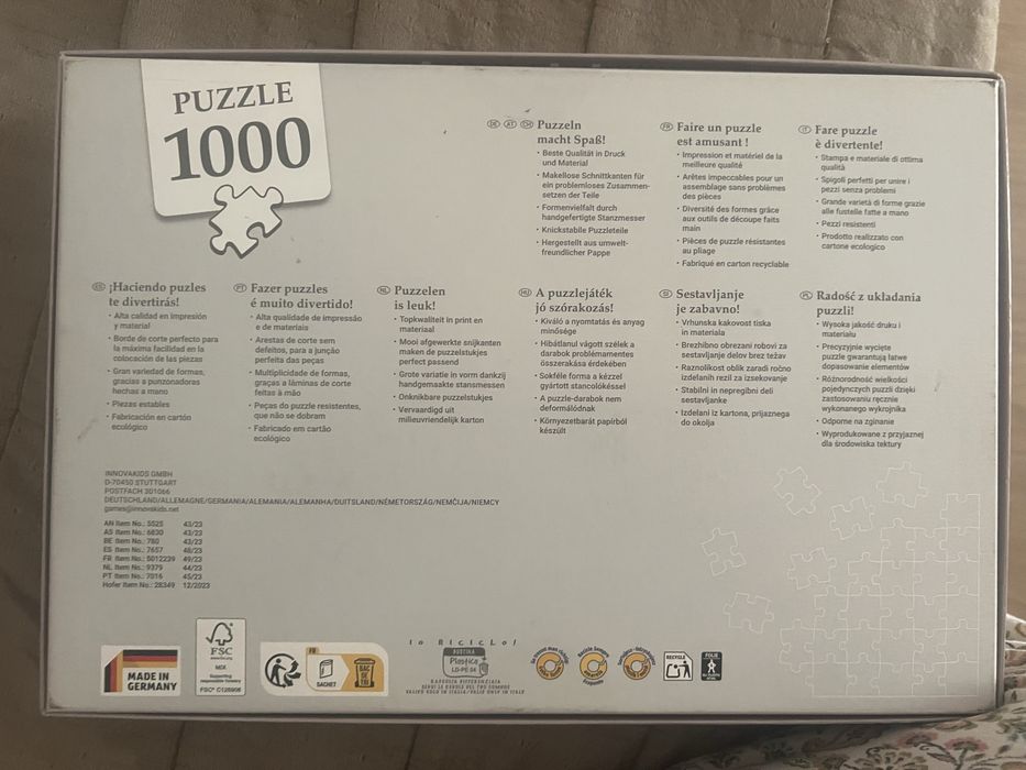 Puzzle de 1000 peças