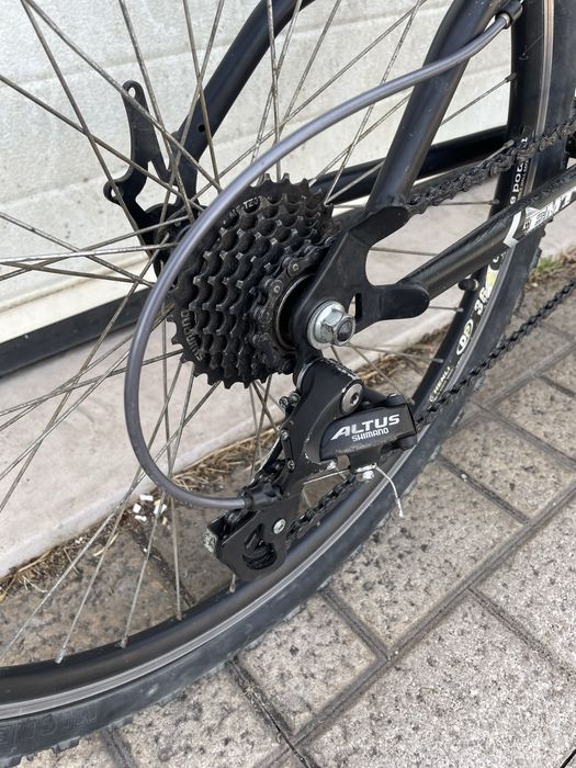 Bicicleta Cross EMT - Suspensão Completa | 7*3 speeds