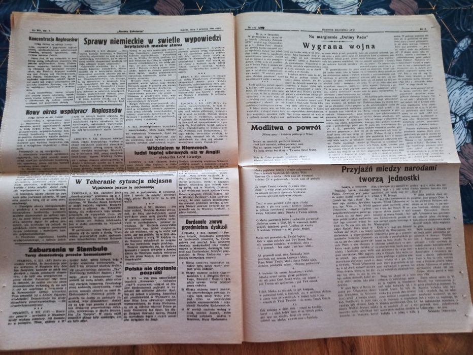 Dziennik Żolnierza APW 28 listopada 1944