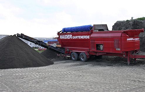 Rewelacyjna PRZESIANA ziemia do zakładania trawników auto 12 ton