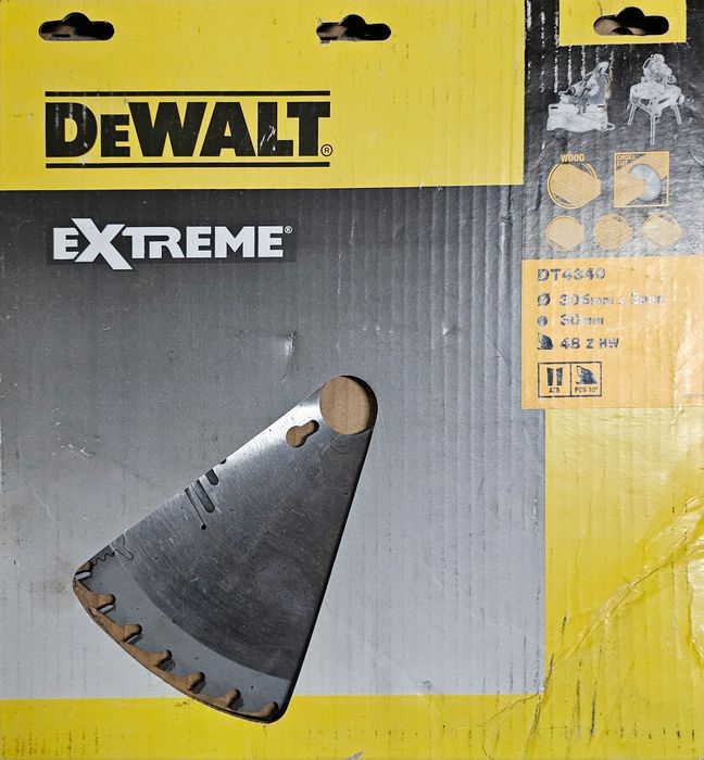 piła tarczowa do drewna 305/30/3,0mm, 48Z, EXTREME DeWalt DT4340