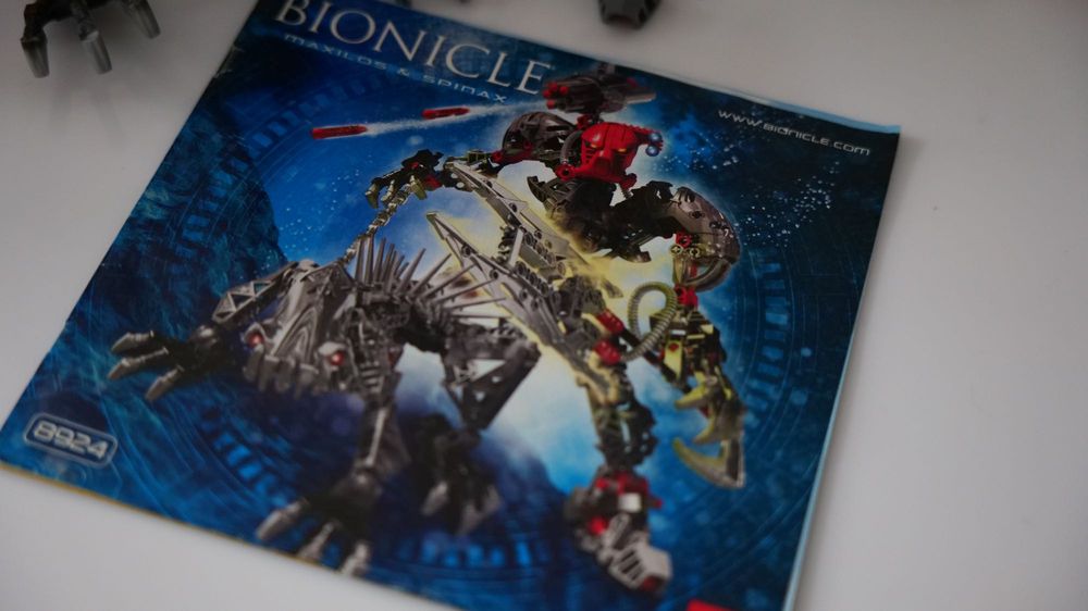 Lego Bionicle Maxilos i Spinax nr. 8924