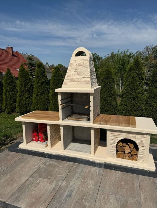 Ogromny grill/wędzarnia 240cm. HIT SEZONU 2026r. Promocja