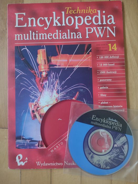 Encyklopedia multimedialna PWN nr.14 napęd CD- ROM