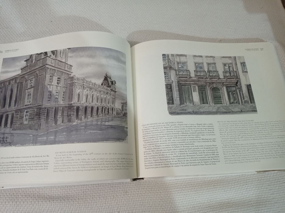 Espírito do Porto - aguarelas de Vasco d'Orey Bobone