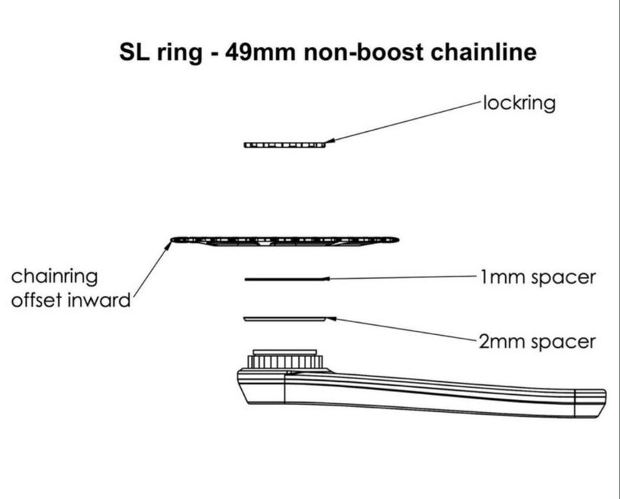 E13 E-Thirteen Zębatka SL Direct Mount 34t offset 8mm /047-055