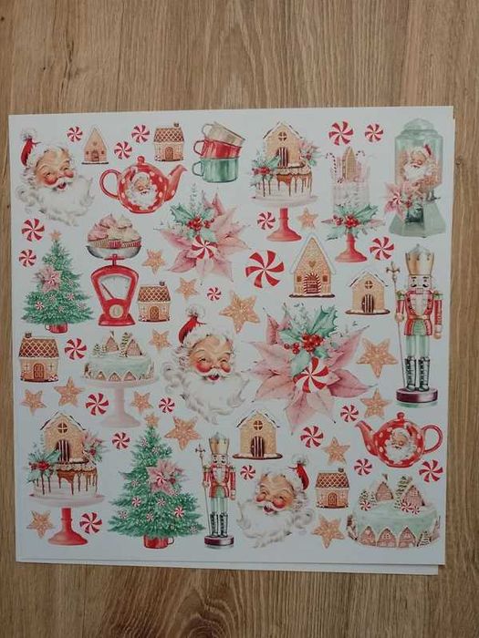 Mega zestaw papierów do scrapbookingu Mintay do wycinania - 5 okładek