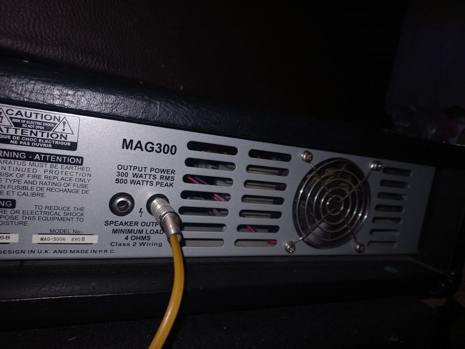600zł.-"ASHDOWN  MAG300 EVO"wzmacniacz basowy head