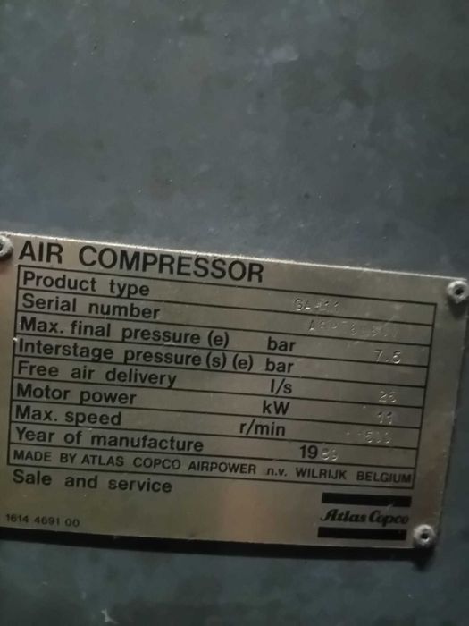 Compressor Atlas Copco