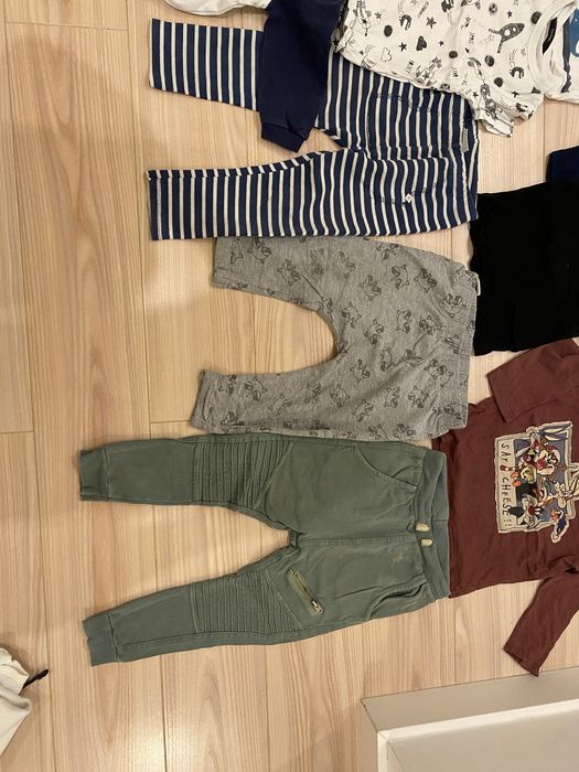 Paka ubrań dla chlopca r.86-92 zara / hm 20szt.