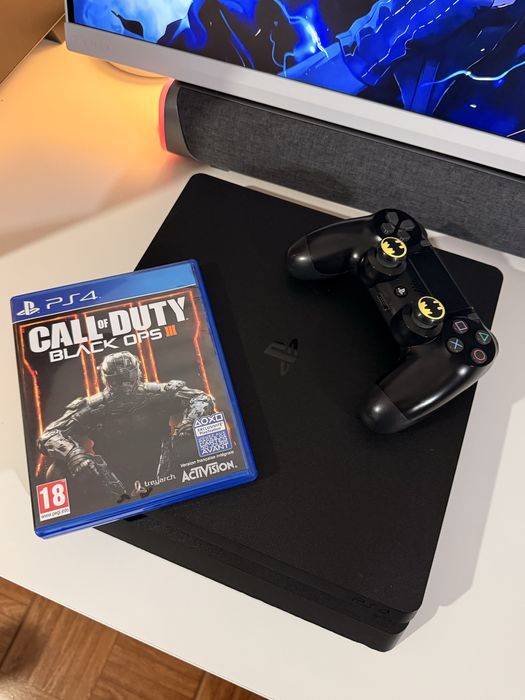 Playstation 4 Slim 1TB - Pronto para Jogar, limpo e Otimizado