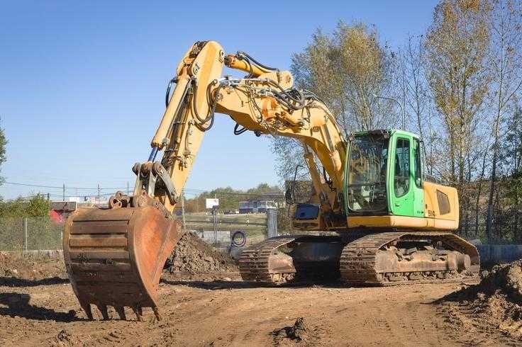 Koparka gąsienicowa Liebherr R914C. Rok 2009. Łyżka w zestawie.