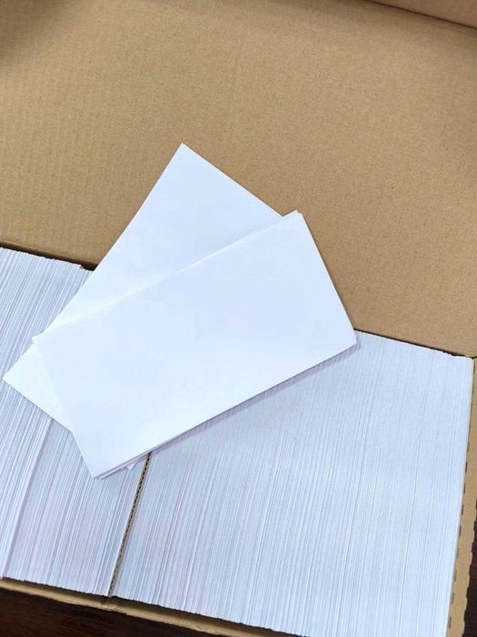 Поштовий конверт DL/E65 (110х220мм) білий, 75 г/м2 (коробка 1000 шт)