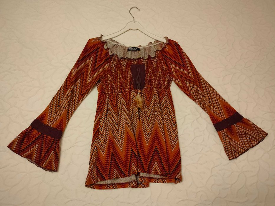 Blusa Natura Castanha