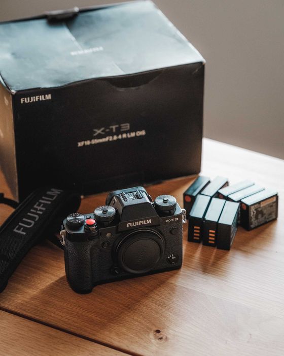 Fujifilm X-T3 – body + 8 akumulatorów