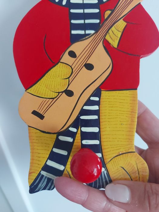 Cabide de parede em Madeira - Urso