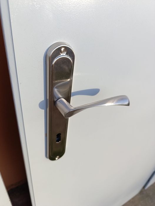 Drzwi wewnętrzne szare 80 - 3 sztuki + 70 łazienkowe 1 sztuka