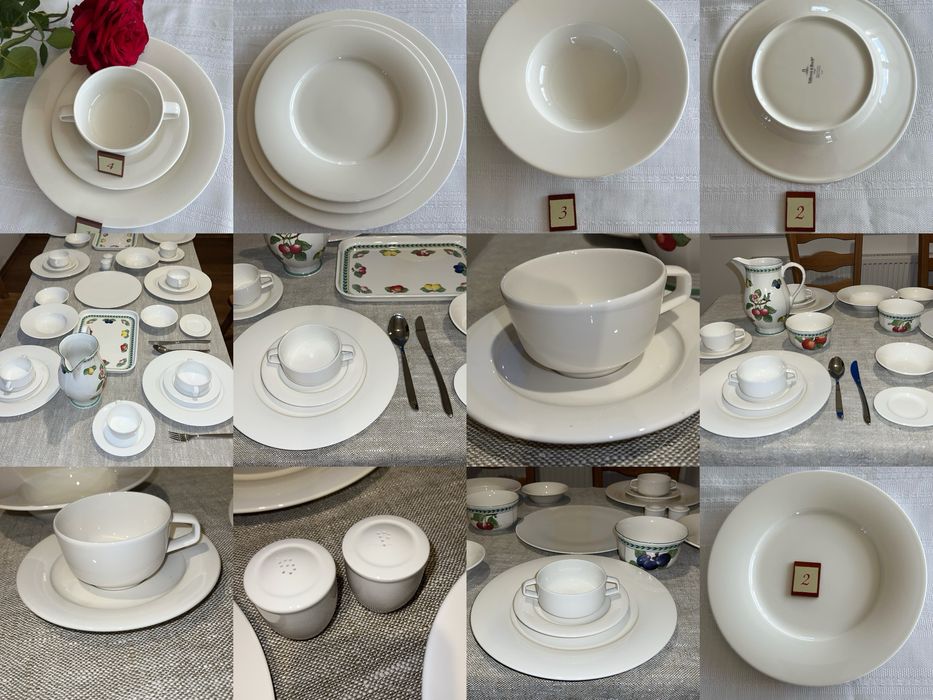 Сервіз столовий білий  колекціі Affinity  Villeroy&Boch