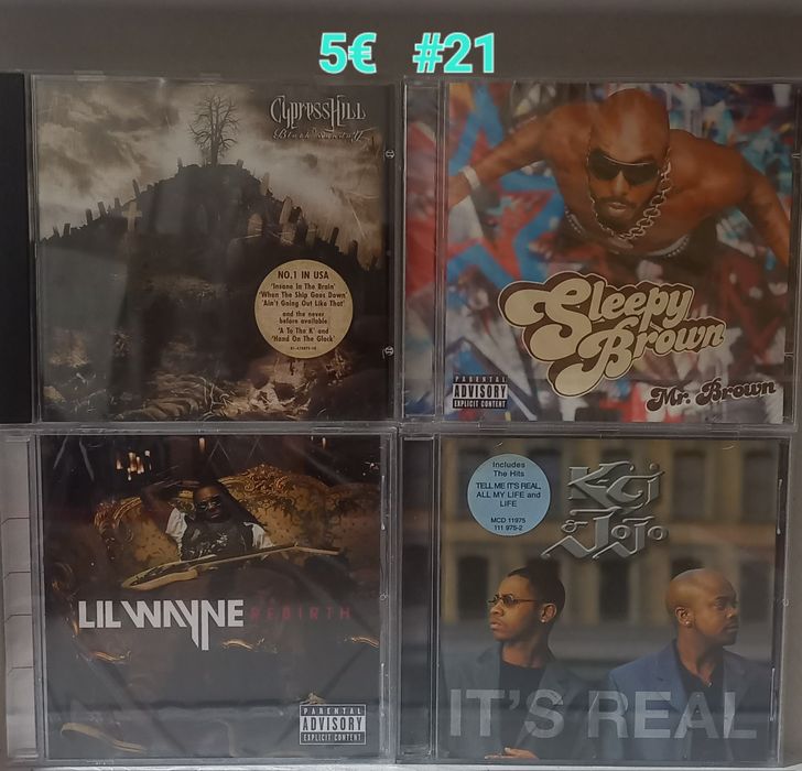 Cds de vários géneros