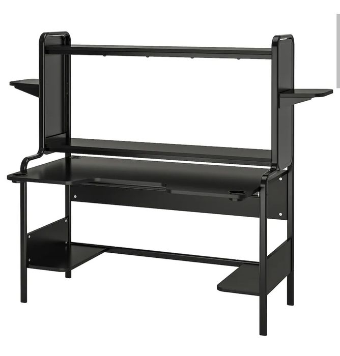 Secretária p/gaming preta FREDDE IKEA
