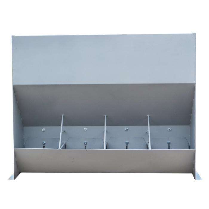 Кормушка для Свиней, 4 места (250 л, Металл 1.5 и 2 мм) Производитель!