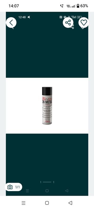 Cynk Spray ZN METAL 500ml szt 2