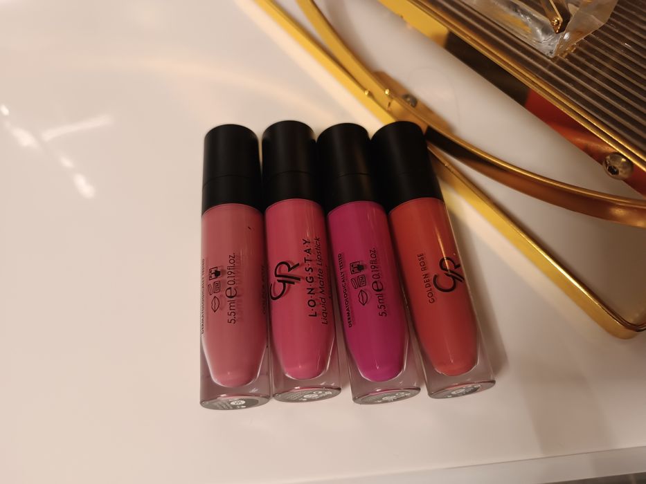 Zestaw pomadek Golden Rose  Longstay Liquid Matte Lipstick