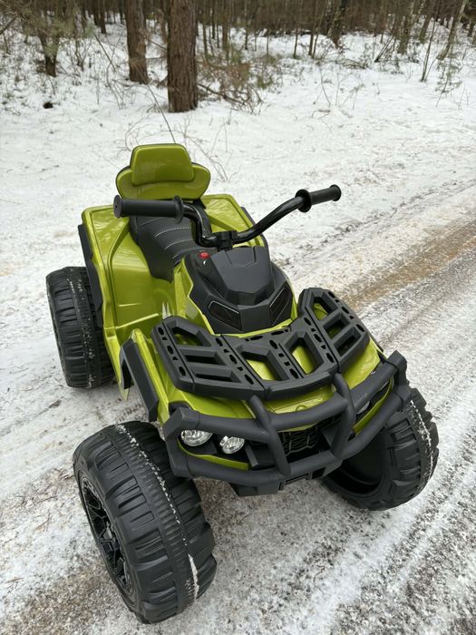 Elektryczny quad na akumulator ATV Zielony dla dziecka