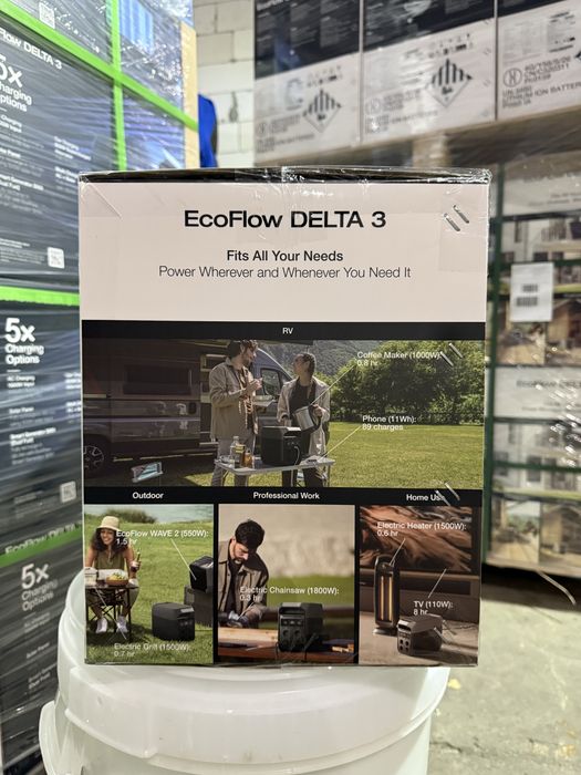 EcoFlow DELTA 3 в наявності