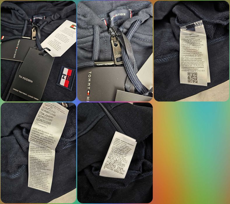 Dres męski Tommy Hilfiger nowość czarny granat hit