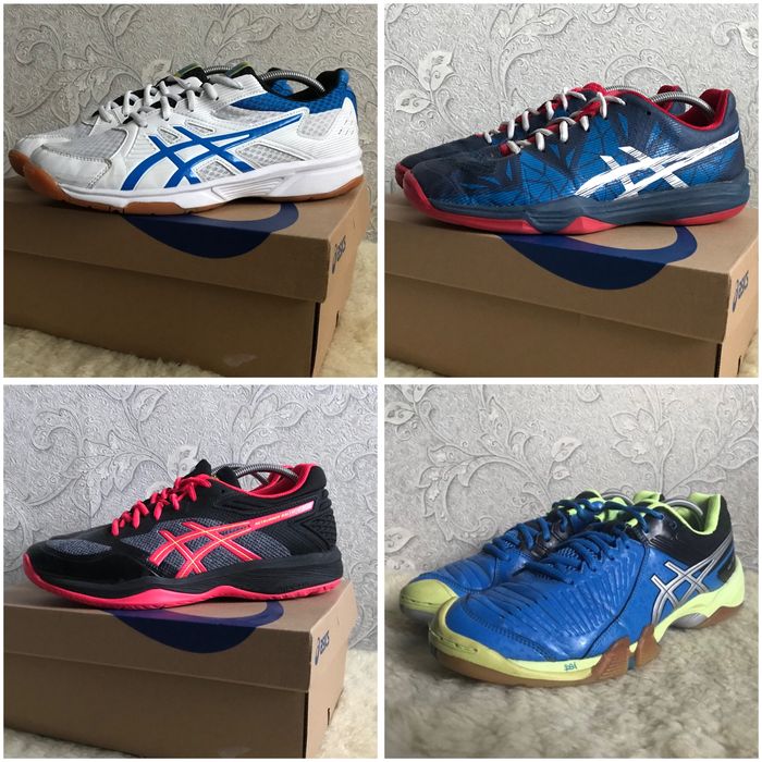 Дивіться усі фото, 12+ пар, кросівки Asics, р. 42,5 42 волейбол, теніс