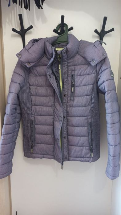 Жіноча куртка Superdry Fuji з подвійною блискавкою та капюшоном