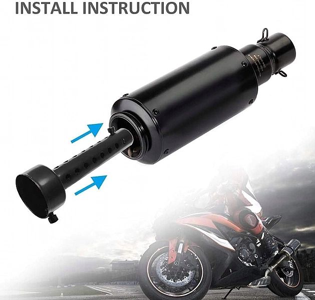 DB Killer Wyciszacz Tłumika 35mm Uniwersalny Baffle Silencer Redukcja