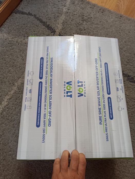 Inwerter Volt Polska Sinus PRO Ultra 7000 24/230V | Gwarancja | Stan Idealny (+ GRATIS!)