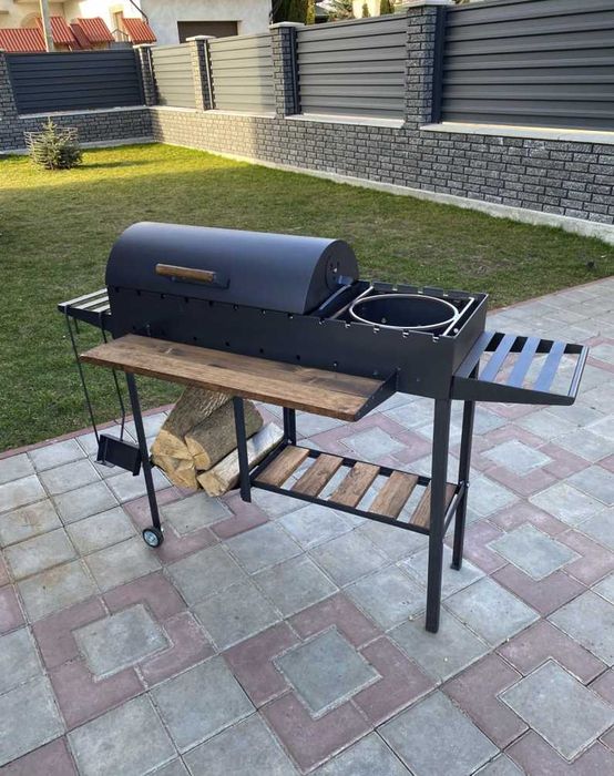 ПЕРЕСУВНИЙ!Мангал -гриль- барбекю на 13 шампурів ПОСИЛЕНИЙ