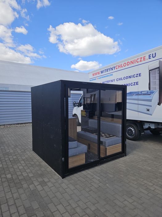 Zabudowa kamper, camper, kontener, miedzynarodówka